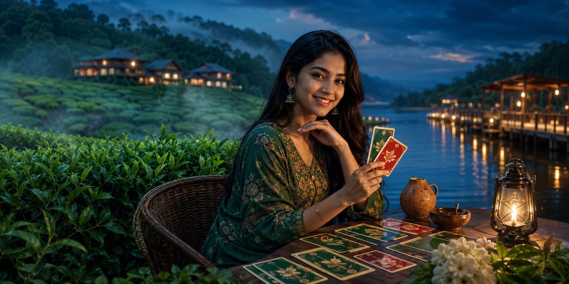বান্দরবানের চা বাগানে আন্দার বাহার গেমের আনন্দ